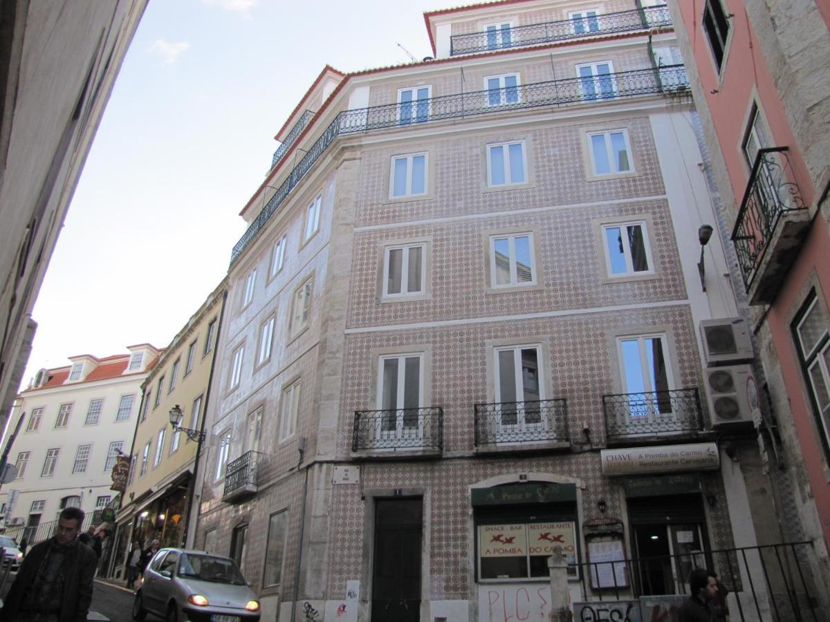 Apartamento Do Carmo Lissabon Exterior foto